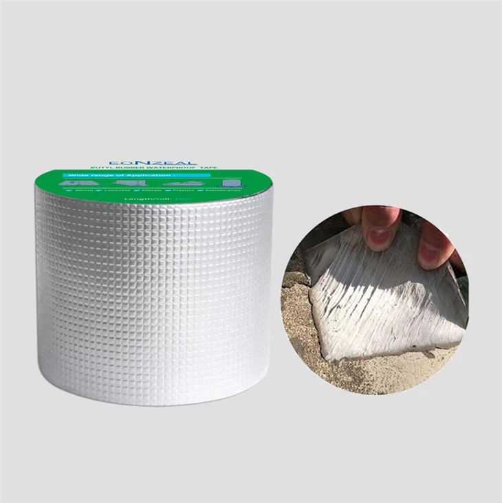 Roof Self Adhesive Butyl Sealing Tape Aluminum Flashing Tape
